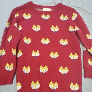 Modcloth fox sweater